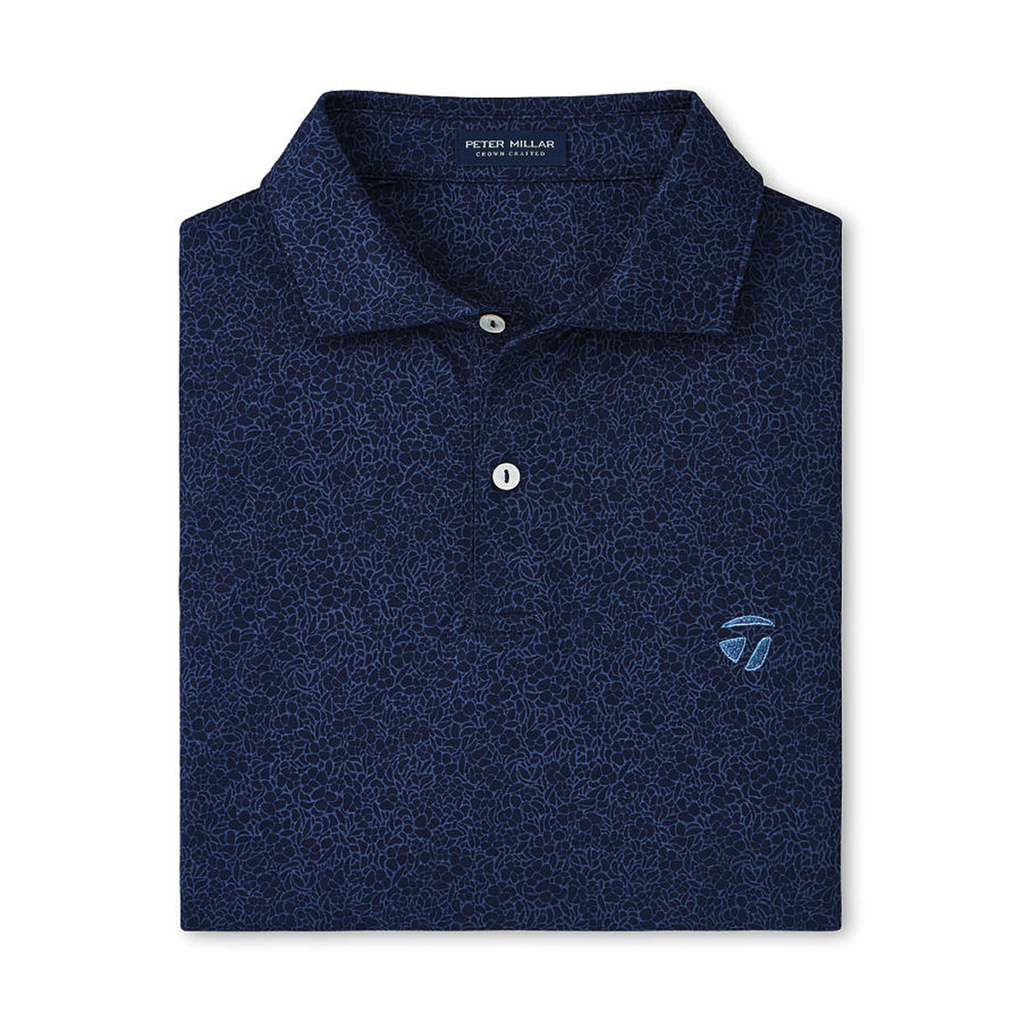 Parkinson Floral Performance Jersey Polo